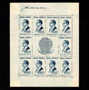 Brazil  Mint Souvenir Sheet Scott #466