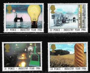 Great Britain 1129-1132 - MNH