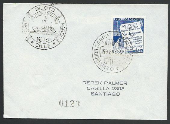 CHILE ANTARCTIC 1960 ship cover...........................................53566