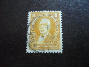 Stamps - Bolivia - Scott# 106 - Used Part Set of 1 Stamp