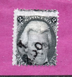 Scott #  93  used  single  F  Grill