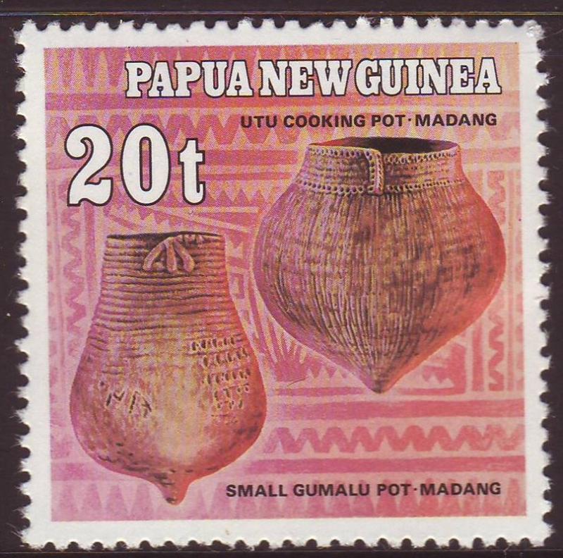 Papua New Guinea 1982 #559 20t Native Pottery SG#431 MNH (p)