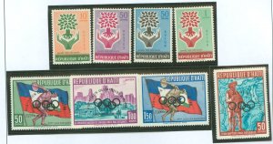 Haiti #451-453/C148-C152 Mint (NH) Single (Complete Set) (Olympics)