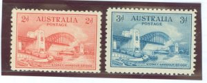 Australia  #130-131  Single (Complete Set)