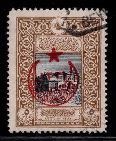 TURKEY Scott B45 Used semi-postal stamp