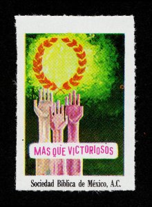 REKLAMEMARKE POSTER STAMP SOCIEDAD BÍBLICA DE MÉXICO A.C. - MNH-OG