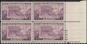 783 Mint,OG,NH... Plate Block of 4... SCV $1.25