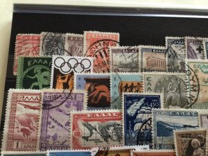 Greece mixed used stamps A10493