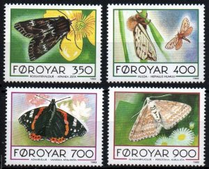 Faroe Islands # 256 - 259 MNH