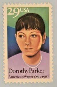 US Scott #2698, Single 1992 Dorothy Parker 29c MNH