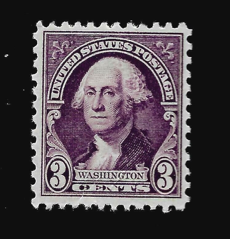  US 1932 Sc# 720 3 ¢  WASHINGTON  Mint NH  - Vivid  Color - Centered