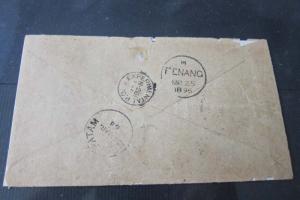 Malaysia S. Setts. 1896 old cover #498 - scarce