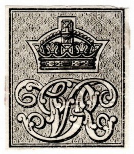 (I.B) QV Revenue : Impressed Duty Cypher Seal (Imperial Crown)