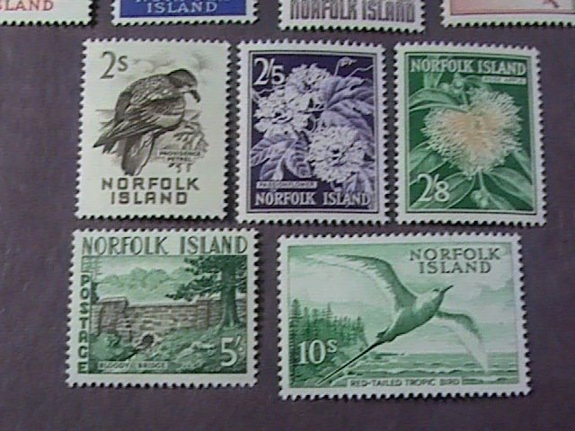 NORFOLK ISLAND # 29-41-MINT/HINGED--COMPLETE SET----QEII----1960-62