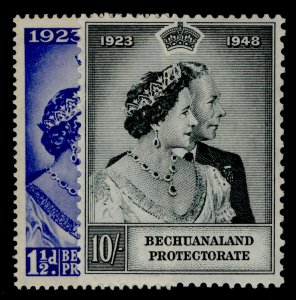 BECHUANALAND PROTECTORATE GVI SG136-137,  1949 RSW set, NH MINT. Cat £42.