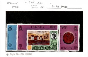 Jersey, Postage Stamp, #306-309 Mint NH, 1983 Europa (AB)