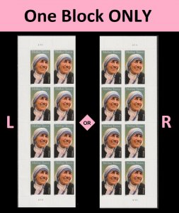 US 4475 Mother Teresa 44c plate block 8 MNH 2010