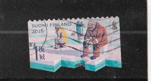 Finland  Scott#  1521b  Used  (2016 Ice Fishing)