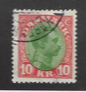 Denmark SC#131 Used F-VF SCV$55.00...nice bargain!!