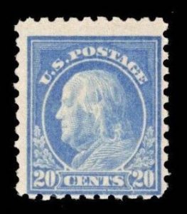 US STAMPS #476 20c P10 NO WMK MINT OG H LOT #82484-13