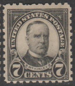 U.S. Scott #588 McKinley Stamp - Mint Single