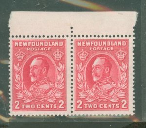 Newfoundland #185 Unused Multiple