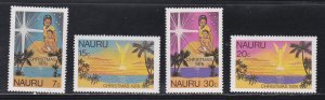 Nauru # 184-187, Christmas, NH, 1/2 Cat.