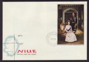 Niue 514 Queen Elizabeth II U/A FDC