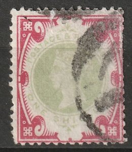 Great Britain 1900 Sc 126 used damaged