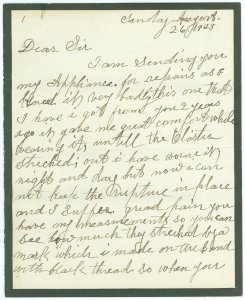 AUG 27, 1923 NYC Cds, BLACK MOURNING COVER to Marshall MI, Transcribed Letter!