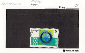 Australia 498 Used Rotary 2 1971 (SC0_590)