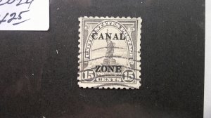 Canal Zone (U.S.Administration) 1925 Scott# 90 Fine Used