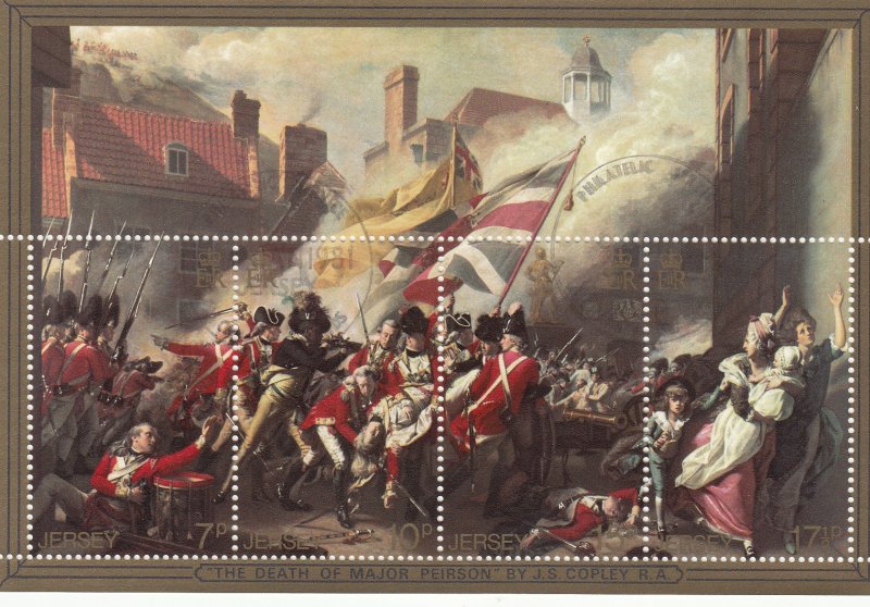 Jersey 1981 Battle of Jersey M/Sheet - Fine Used