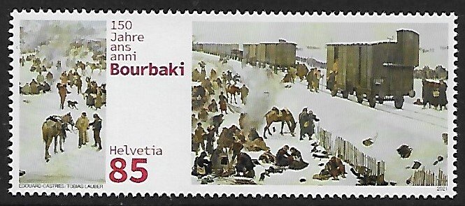 Switzerland # 1792 - Internment Bourbaki's Army - MNH.....{X}