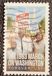US Scott # 4804; used (46c) 1963 March from 2013; VF centering; off paper