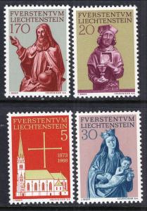 Liechtenstein 416-419 MNH VF