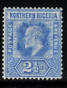 NORTHERN NIGERIA SG31 1910 2½d BLUE MTD MINT