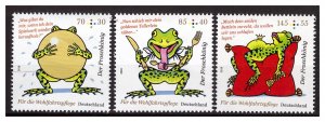 GERMANY 2018 Princess & The Frog 3v  MNH