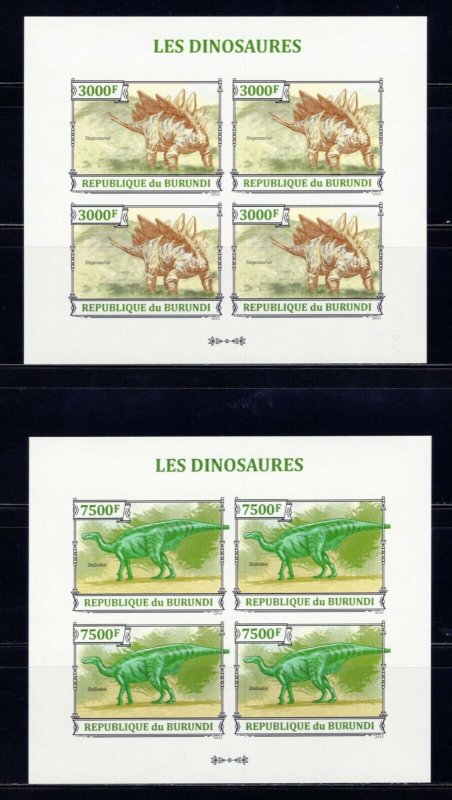 BURUNDI - 2013 Dinosaurs   M2499