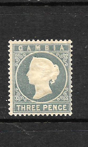 GAMBIA  1886-93  3d    QV    MLH   SG 29