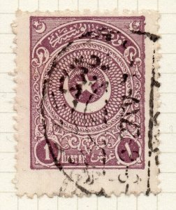 Turkey 1900s Early Issue Fine Used 1p. NW-12206