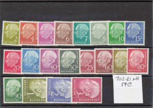 GERMANY   702-21   MNH