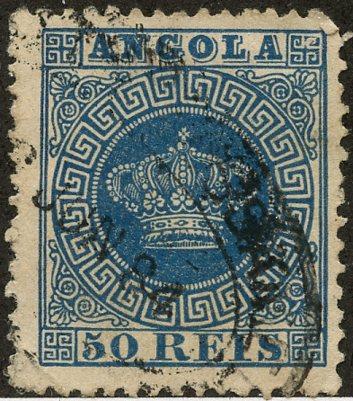 Angola, Scott #15, Used