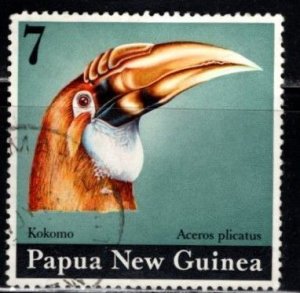 Papua New Guinea - #399 Wreathed Hornbill- Used