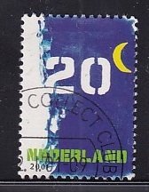 Netherlands   #1064  cancelled  2001        20c stamp