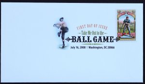 U.S. Used Stamp Scott #4341 42c Ball Game DCP First Day Cover (FDC)