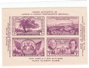 SC# 788 Unused Hinged