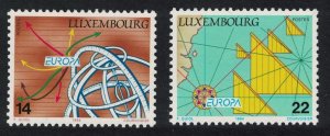 Luxembourg Great discoveries Europa CEPT 2v 1994 MNH SG#1373-1374 MI#1340-1341