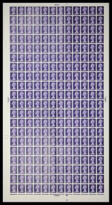 Pre-Decimal machin Full Set of 17 in Sheets UNMOUNTED MINT/MNH