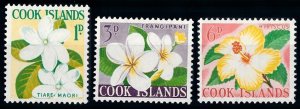 [64799] Cook Islands 1963 Flora flowers blumen fleur From set MLH